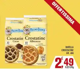 Conté Supermercati Mulino Bianco Crostatine offerta