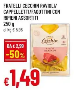 Famila Superstore Fratelli Cecchin ravioli offerta