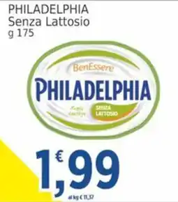 Market Ingross Philadelphia senza lattosio offerta