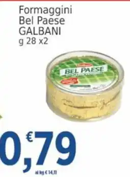 Market Ingross Formaggini Bel Paese Galbani offerta