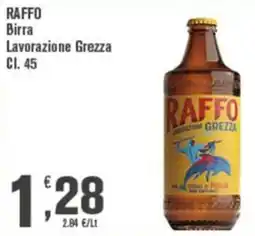 Conté Supermercati Raffo birra lavorazione grezza offerta