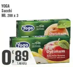 Conté Supermercati Yoga Succhi Optimum offerta