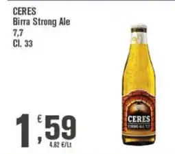 Conté Supermercati Ceres Birra Strong Ale offerta