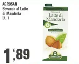 Conté Supermercati Agrosan bevanda al latte di mandorla offerta