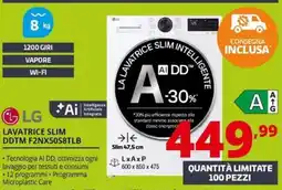 Comet Lavatrice slim LG offerta