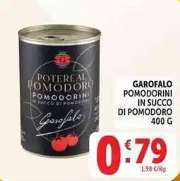 Deco Supermercati Garofalo pomodorini in succo di pomodoro offerta