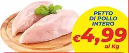 DEM Petto di pollo intero offerta