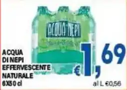 DEM Acqua di Nepi effervescente naturale offerta