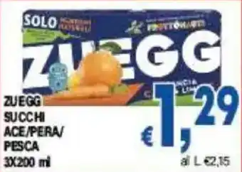 DEM Zuegg succhi offerta