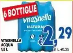 DEM Vitasnella acqua offerta