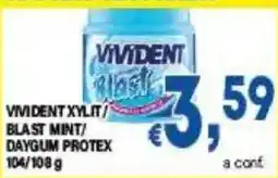 DEM Vivident Xylit Blast Mint offerta
