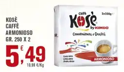 Conté Supermercati Caffè Kose Armonioso offerta