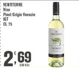 Conté Supermercati Ventiterre Pinot Grigio Venezie offerta