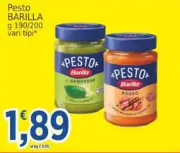 Market Ingross Pesto Barilla offerta