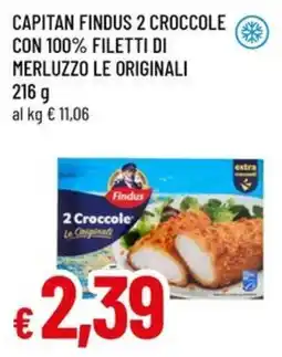 Famila Superstore Capitan Findus 2 Crocche Le Originali offerta