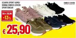Famila Superstore Scarpa sport uomo/donna Enrico Coveri Sportswear offerta