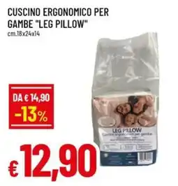 Famila Superstore Cuscino ergonomico per gambe Leg Pillow offerta