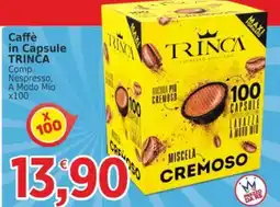 Market Ingross Caffè in Capsule Trinca offerta