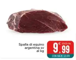 Altasfera Spalla di equino argentina sv offerta