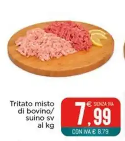 Altasfera Tritato misto di bovino/suino sv offerta