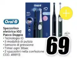 MediaWorld Spazzolino elettrico iO2 offerta