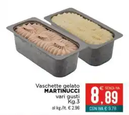 Altasfera Vaschette gelato Martinucci vari gusti offerta