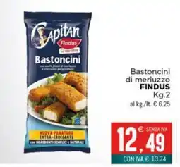 Altasfera Bastoncini di merluzzo Findus offerta