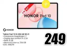 MediaWorld Honor Pad 10 offerta