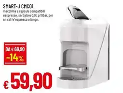 Famila Superstore Smart-J macchina a capsule compatibili nespresso offerta