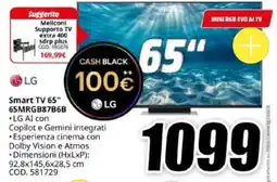 MediaWorld Smart TV 65" LG offerta