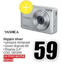 MediaWorld Yashica Digipix silver offerta