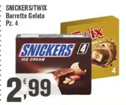 Conté Supermercati Snickers Barrette Gelato offerta