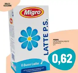 Emporio Amato Migro latte parzialmente scremato offerta