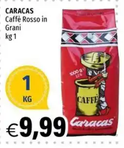 Hurrà Caffè Rosso in Grani Caracas offerta