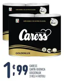 Gruppo Pascar Caress carta igienica goldenlux offerta