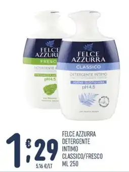 Gruppo Pascar Felce Azzurra Detergente Intimo Classico offerta