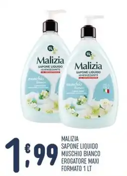 Gruppo Pascar Malizia Sapone liquido muschio bianco offerta