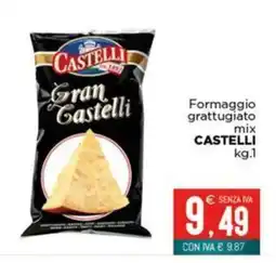 Altasfera Formaggio grattugiato mix Castelli offerta