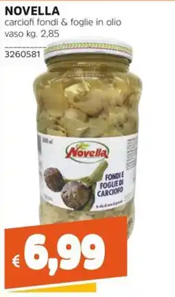 Stop&Shop Novella carciofi fondi & foglie in olio offerta