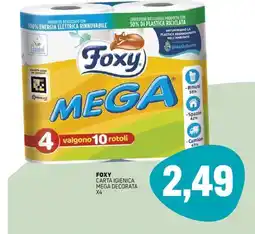 Emporio Amato Foxy carta igienica mega decorata offerta