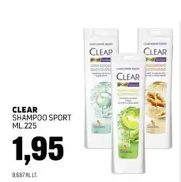 Emporio Amato Clear shampoo sport offerta