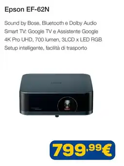 Euronics Epson EF-62N offerta