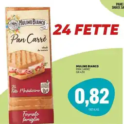 Emporio Amato Mulino Bianco Pan Carre' offerta