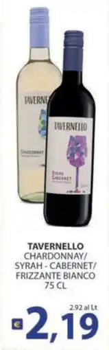 Re Mercato Lucrezia Tavernello Chardonnay/Syrah - Cabernet/Frizzante Bianco offerta