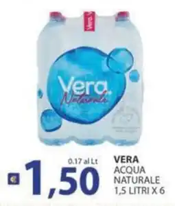 Re Mercato Lucrezia Vera acqua naturale offerta