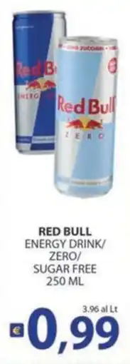 Re Mercato Lucrezia Red Bull Energy Drink Zero offerta