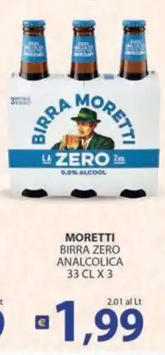 Re Mercato Lucrezia Moretti Birra Zero Analcolica offerta