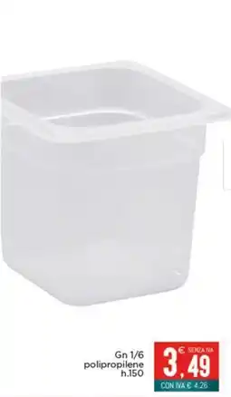 Altasfera Gn 1/6 polipropilene offerta