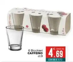 Altasfera Bicchieri Caffein offerta
