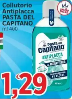 Market Ingross Collutorio Antiplacca Pasta del Capitano offerta